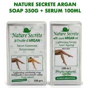 Nature Secrete Argan COMBO Soap + Serum